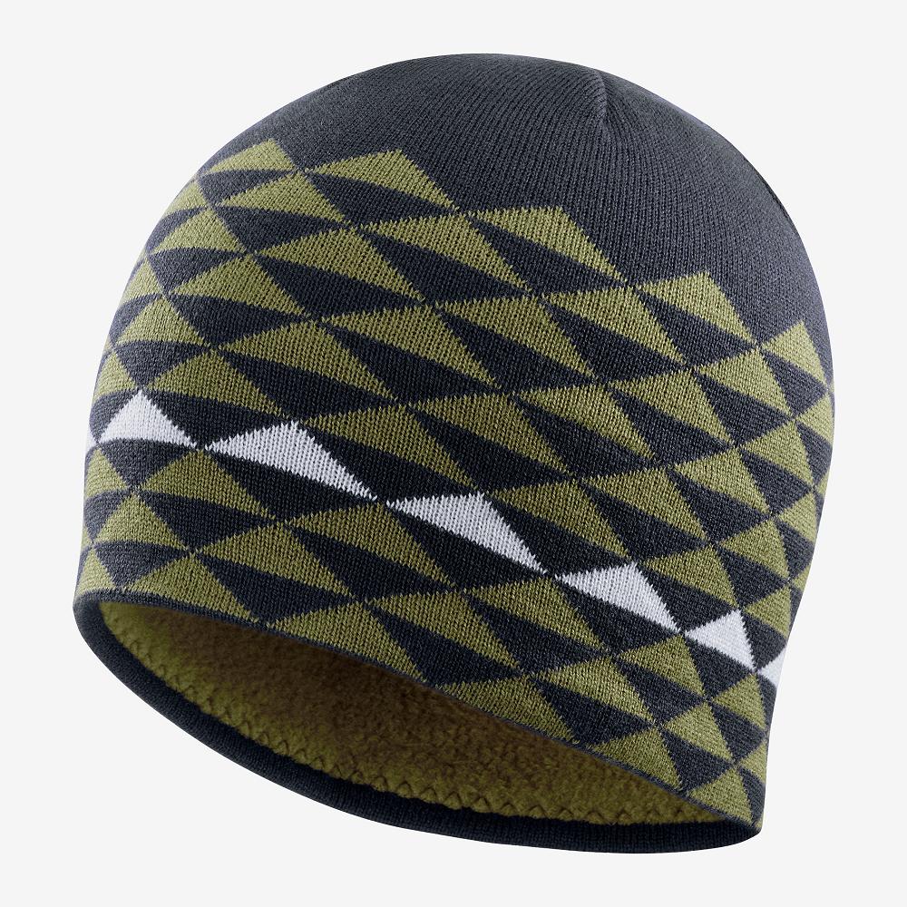 SALOMON GRAPHIC Philippines - Men's Hats - Green | 831564-NBG